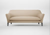 Wallis 4 Seater Sofa Smart Cotton Linen Rice / Black