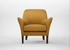 Wallis 4 Seater Sofa Smart Cotton Linen Sahara / Walnut Stained