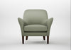 Wallis Armchair Capelo Linen-Cotton Sage / Walnut Stained
