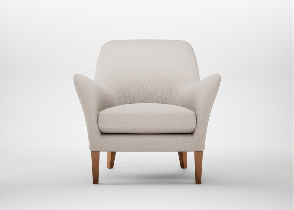 Wallis Armchair Capelo Linen-Cotton Sesame / Natural