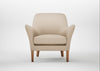 Wallis Armchair Smart Cotton Linen Rice / Natural