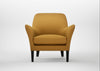 Wallis Armchair Smart Cotton Linen Sahara / Black