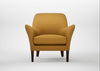 Wallis Armchair Smart Cotton Linen Sahara / Walnut Stained