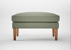Wallis Ottoman Capelo Linen-Cotton Sage / Natural