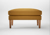 Wallis Ottoman Smart Cotton Linen Sahara / Natural