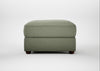 Tailor Rectangular Footstool Capelo Linen-Cotton Sage / Walnut Stained