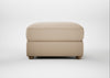 Tailor Rectangular Footstool Smart Cotton Linen Rice / Natural