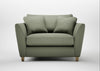Torino Loveseat Capelo Linen-Cotton Sage / Natural