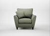 Torino Armchair Capelo Linen-Cotton Sage / Black