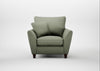 Torino Armchair Capelo Linen-Cotton Sage / Walnut Stained