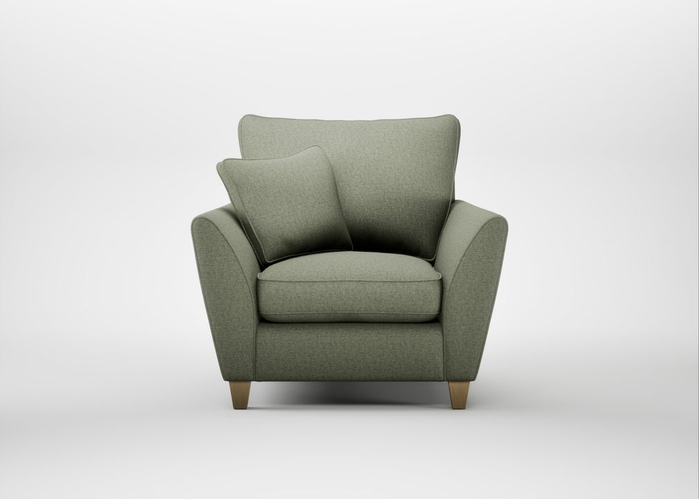 Torino Armchair Capelo Linen-Cotton Sage / Natural