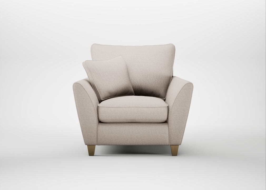 Torino Armchair Capelo Linen-Cotton Sesame / Natural