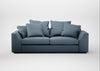 Cumulus 4 Seater Sofa Smart Cotton Linen Celestial