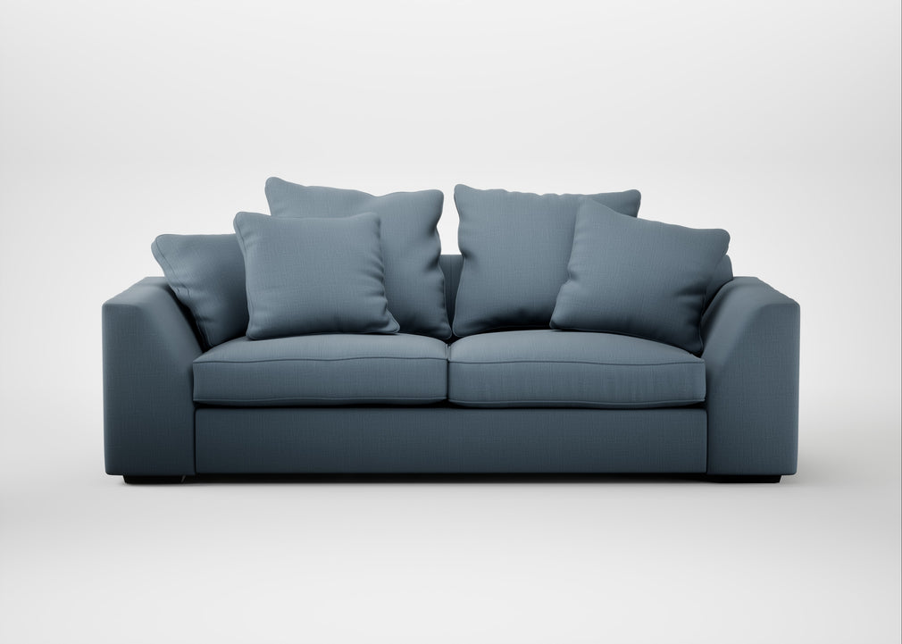 Cumulus 4 Seater Sofa Smart Cotton Linen Celestial
