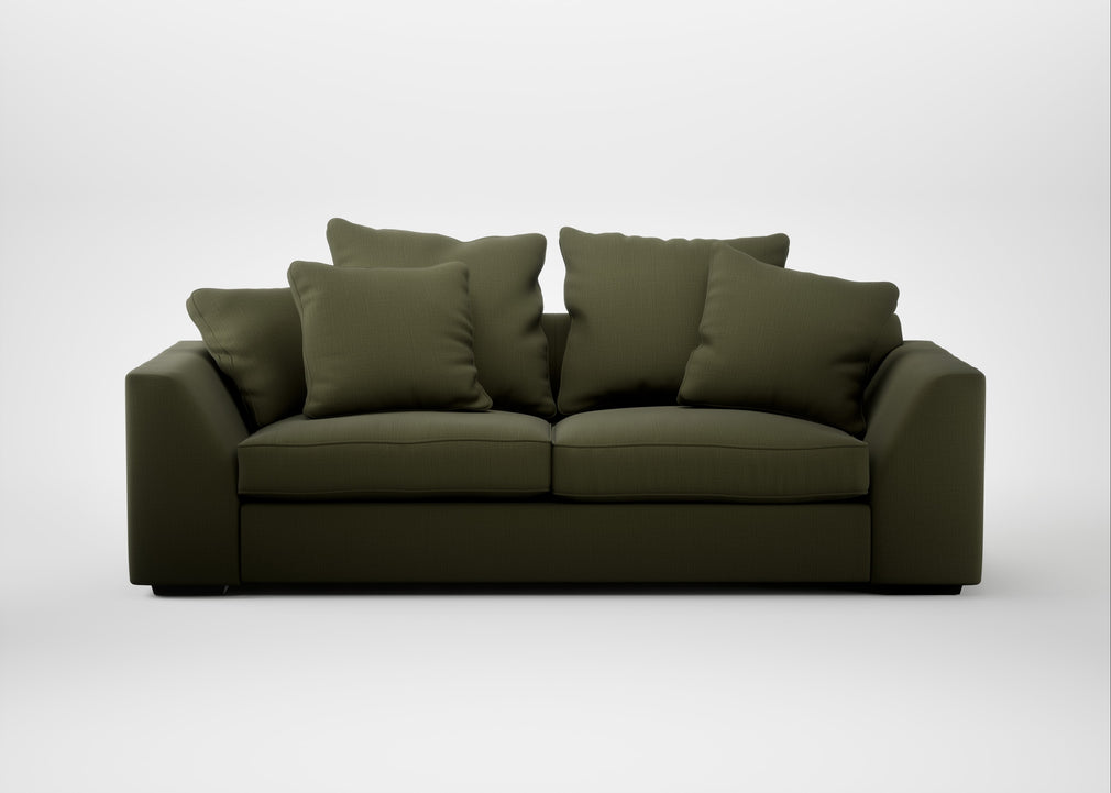Cumulus 4 Seater Sofa Smart Cotton Linen Myrtle