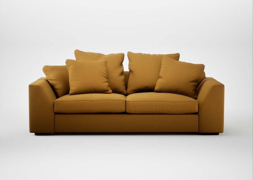 Cumulus 4 Seater Sofa Smart Cotton Linen Sahara