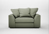 Cumulus Loveseat Capelo Linen-Cotton Sage