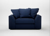 Cumulus Loveseat Smart Cotton Linen Indigo