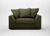 Cumulus Loveseat Smart Cotton Linen Myrtle