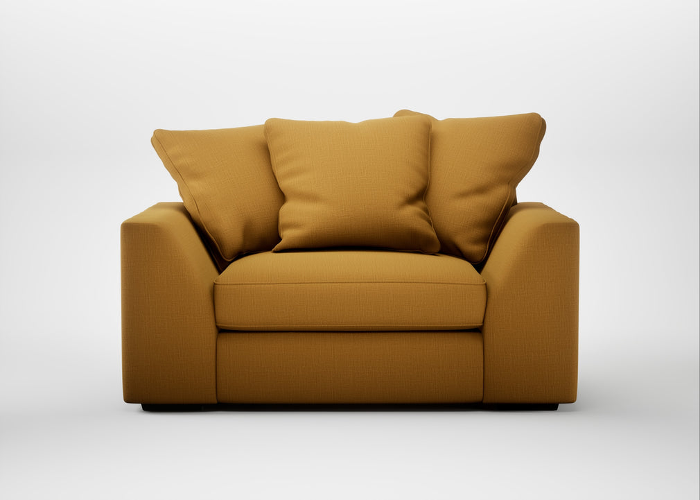 Cumulus Loveseat Smart Cotton Linen Sahara