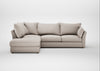 Tailor Left Hand Facing Corner Sofa Capelo Linen-Cotton Sesame / Natural