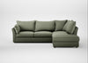 Tailor Right Hand Facing Corner Sofa Capelo Linen-Cotton Sage / Natural