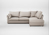 Tailor Right Hand Facing Corner Sofa Capelo Linen-Cotton Sesame / Natural