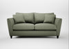 Torino 3 Seater Sofa Capelo Linen-Cotton Sage / Black