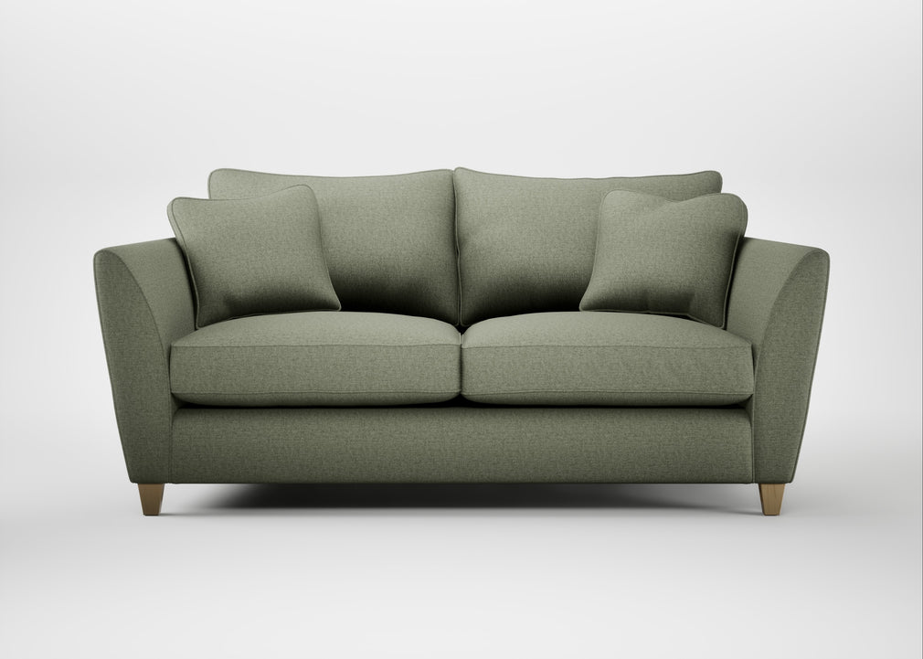 Torino 3 Seater Sofa Capelo Linen-Cotton Sage / Natural