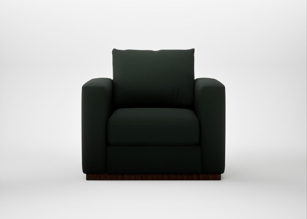 Trento Armchair Boucle Fern