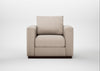 Trento Armchair Boucle Tweed Pearl