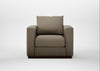 Trento Armchair Boucle Velvet Rocky
