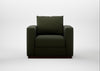 Trento Armchair Boucle Velvet Wilder