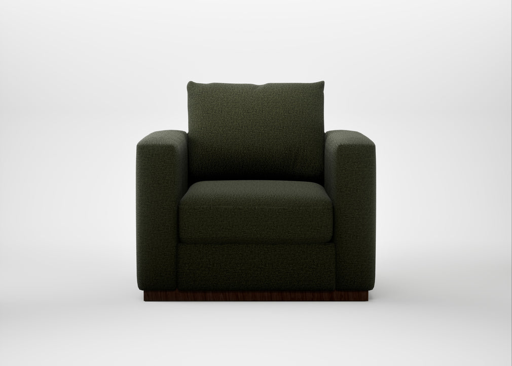 Trento Armchair Boucle Velvet Wilder