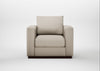 Trento Armchair Broad Weave Putty