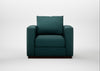 Trento Armchair Brushed Cotton Pine