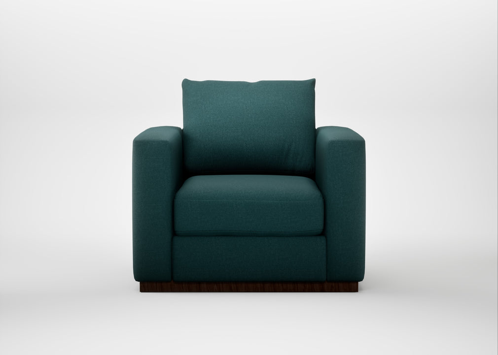 Trento Armchair Brushed Cotton Pine