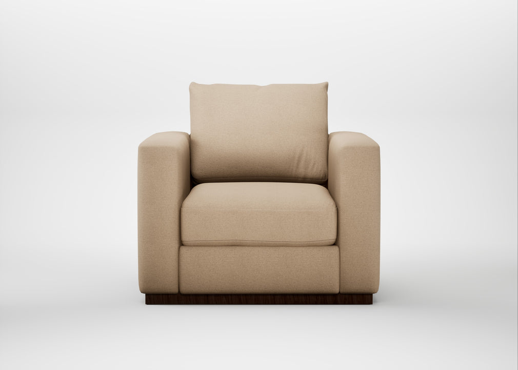 Trento Armchair Capelo Linen-Cotton Bamboo