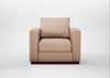 Trento Armchair Capelo Linen-Cotton Rosedale