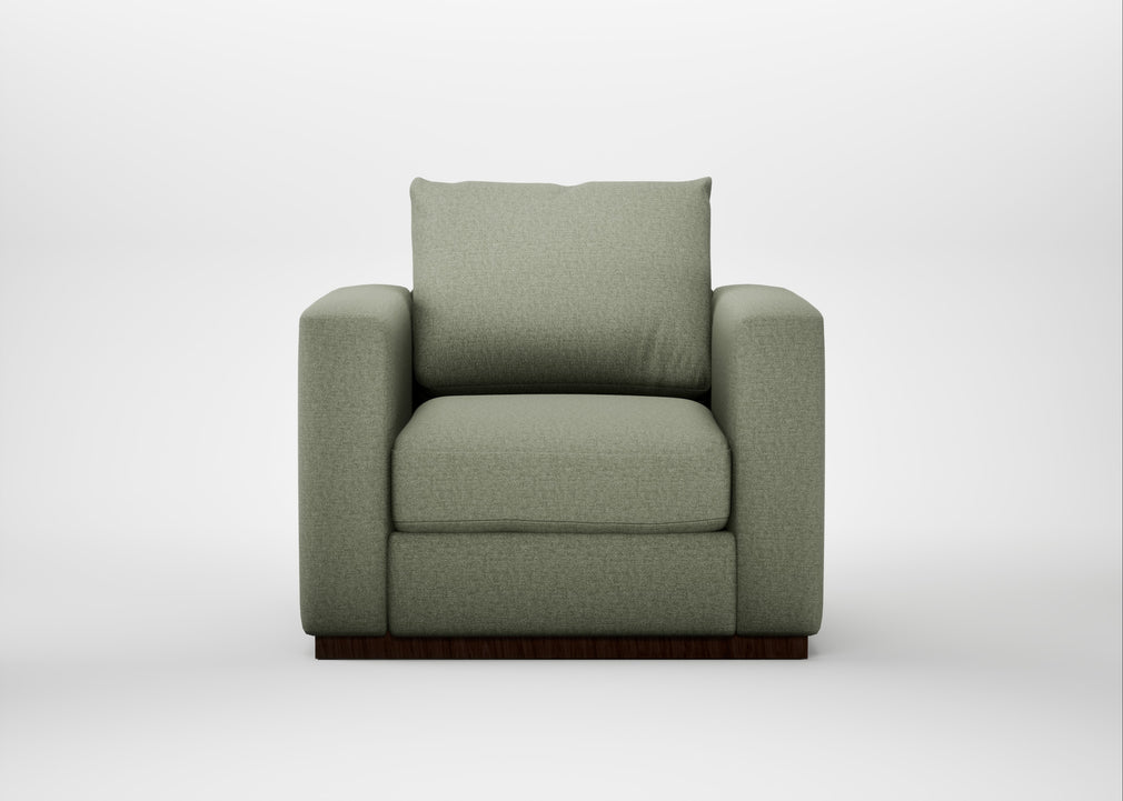 Trento Armchair Capelo Linen-Cotton Sage