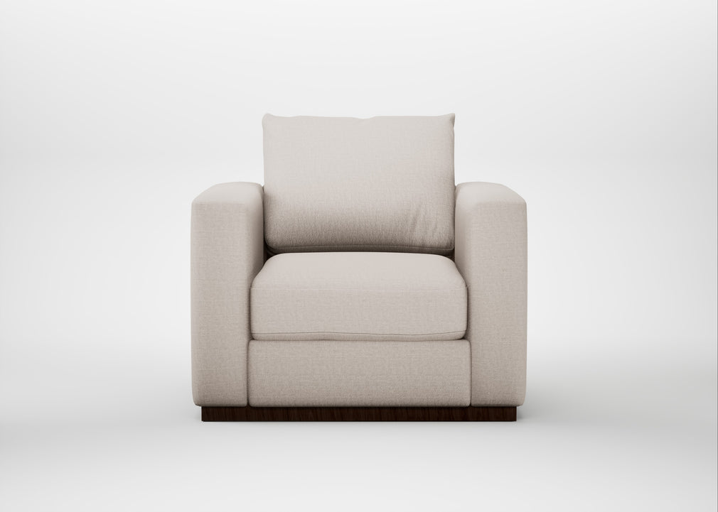 Trento Armchair Capelo Linen-Cotton Sesame
