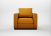 Trento Armchair Loop Twill Ochre