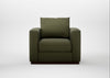 Trento Armchair Smart Cotton Linen Myrtle