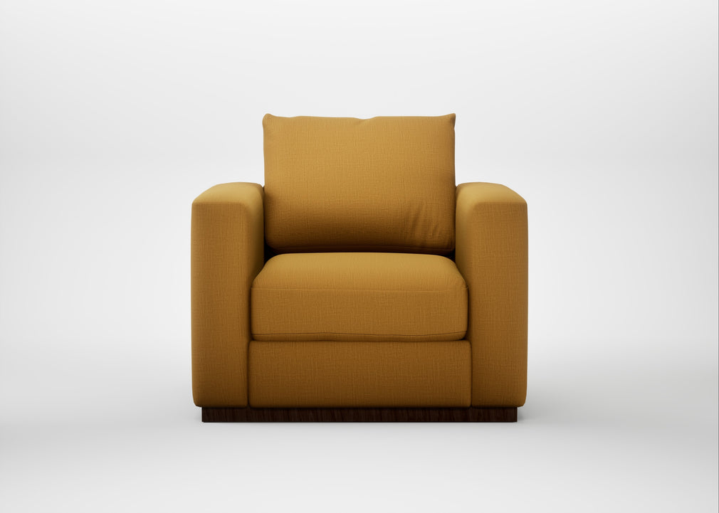 Trento Armchair Smart Cotton Linen Sahara