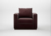 Trento Armchair Smart Luxe Velvet Acorn