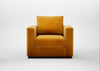 Trento Armchair Smart Luxe Velvet Cognac