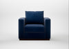 Trento Armchair Smart Luxe Velvet Midnight