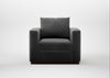 Trento Armchair Smart Luxe Velvet Nickel