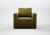 Trento Armchair Smart Luxe Velvet Peridot
