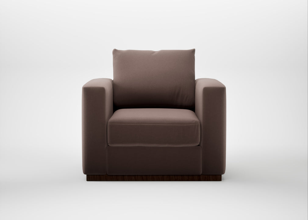 Trento Armchair Smart Velvet Mouse